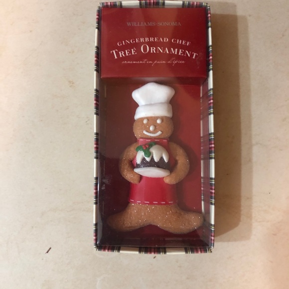 New William Sonoma gingerbread ornament. - Picture 1 of 1